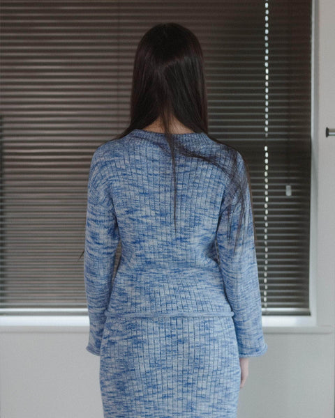 Drip Cardigan in Assortment | Organic cotton knit | en | Baserange 