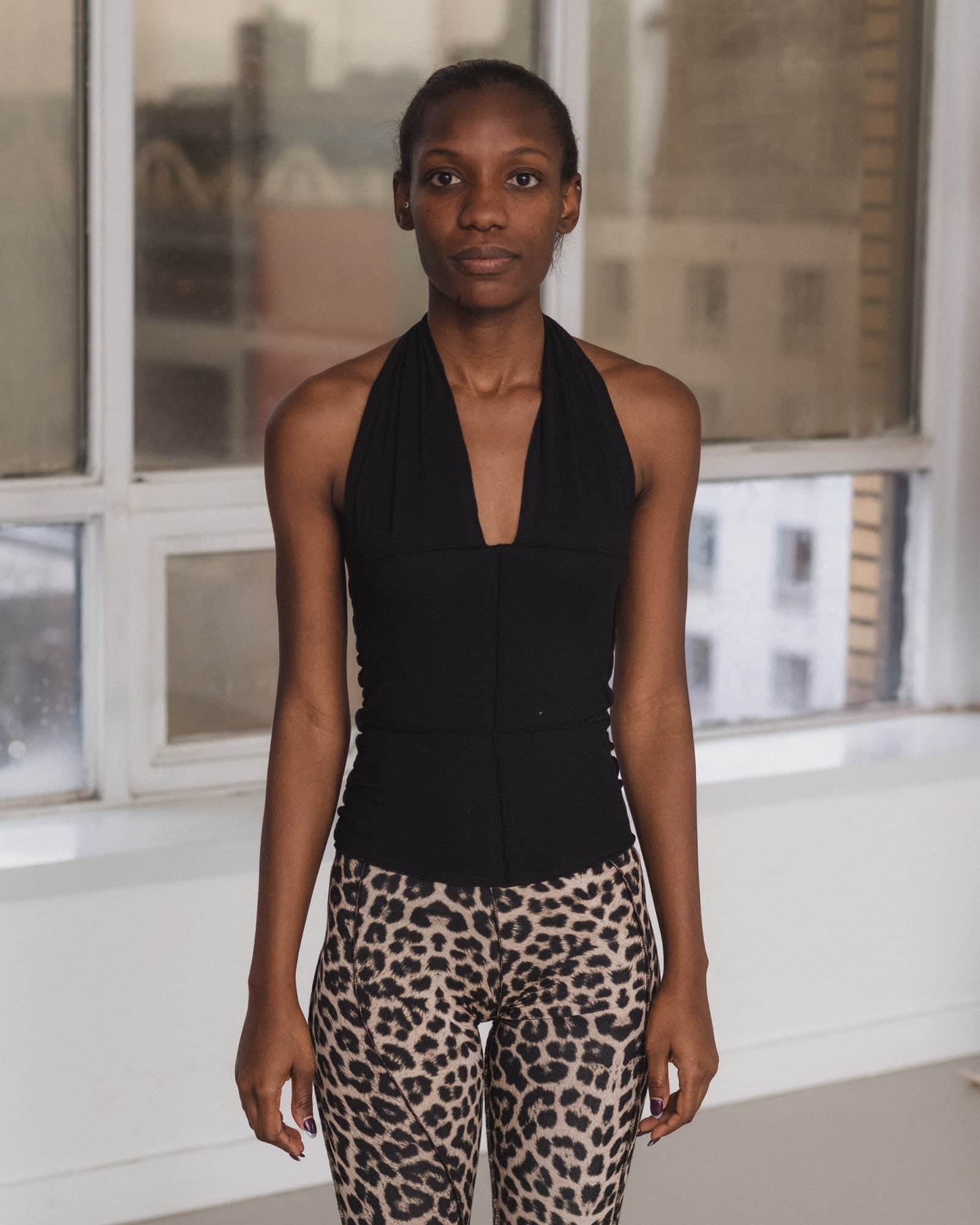 baserange ベースレンジ　CINDER HALTER TOP Cinder Halter Top in Assortment | Organic cotton rib | en | Baserange