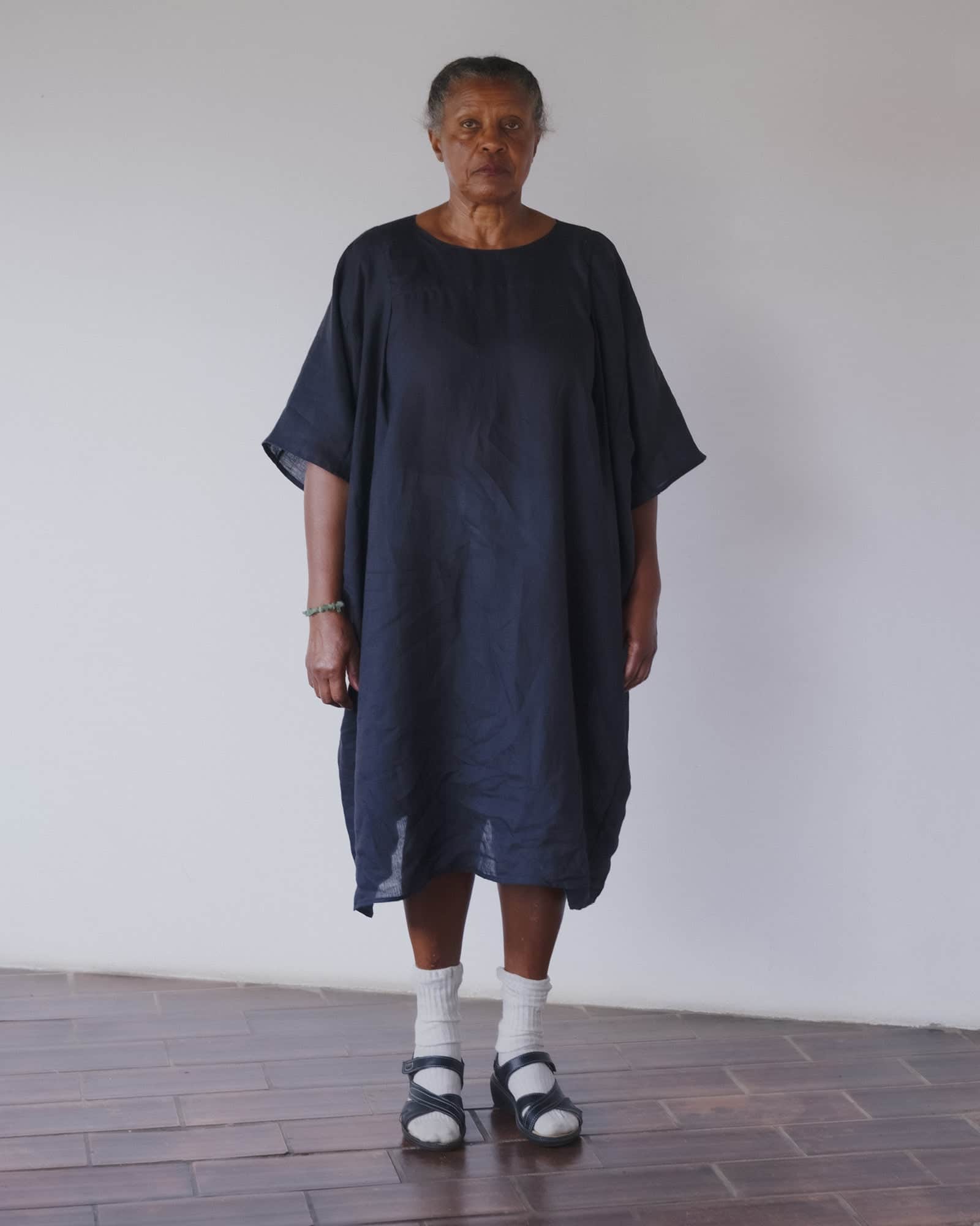 Baserange Fine Linen Ori Dress, GERARD NAVY / S - Sustainable clothing for women Baserange Fine Linen Ori Dress, GERARD NAVY / S - Sustainable clothing for women