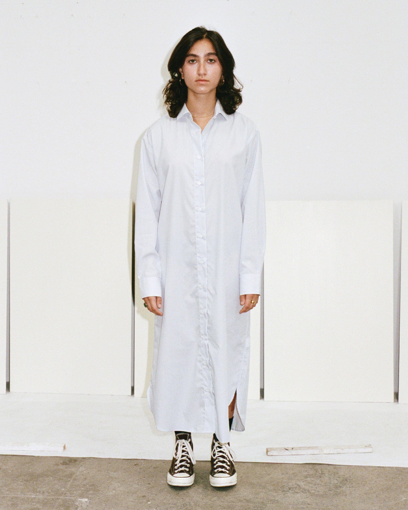 baserange shirt dress Claude Shirt Dress | Baserange