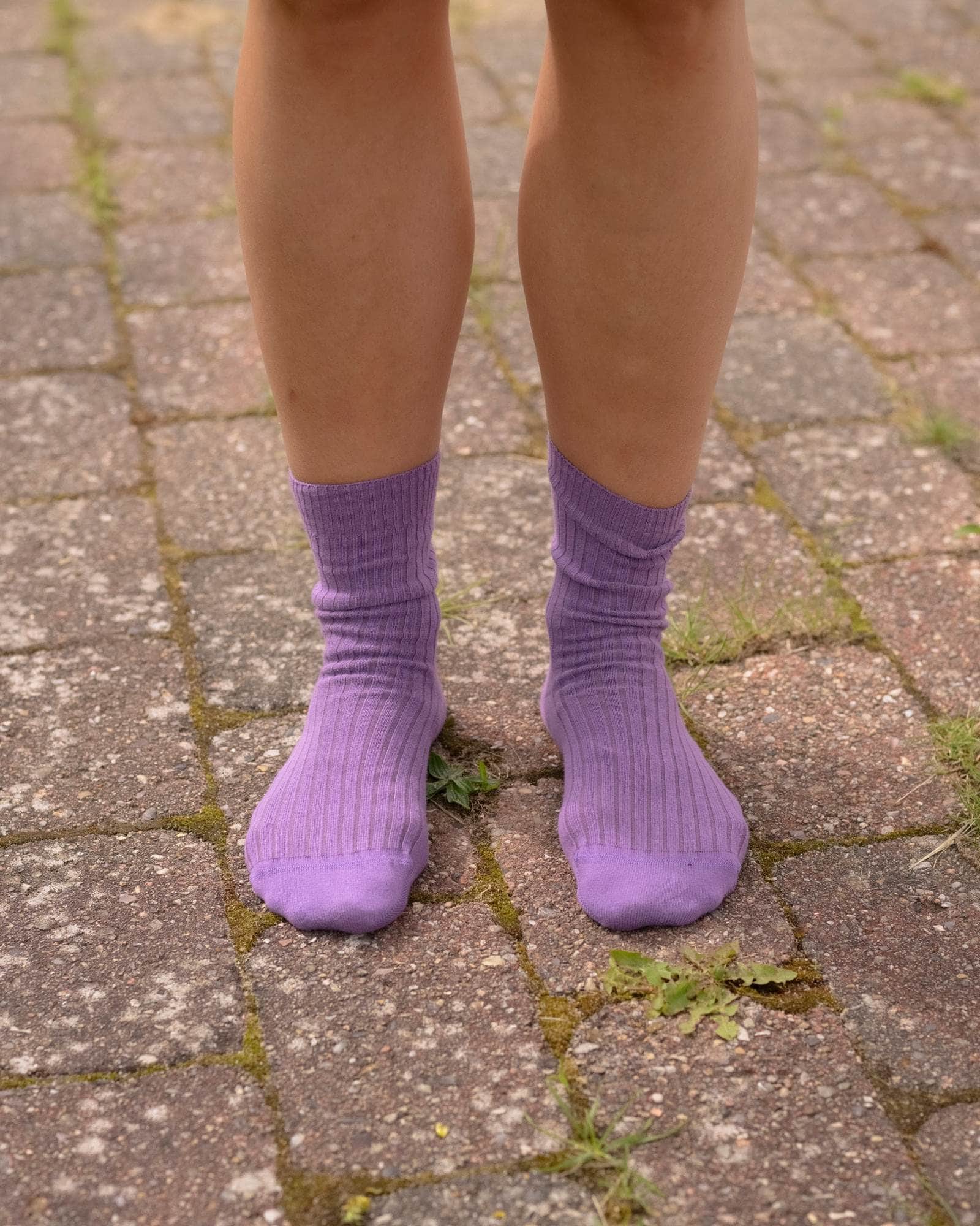 Rib Overankle Socks
