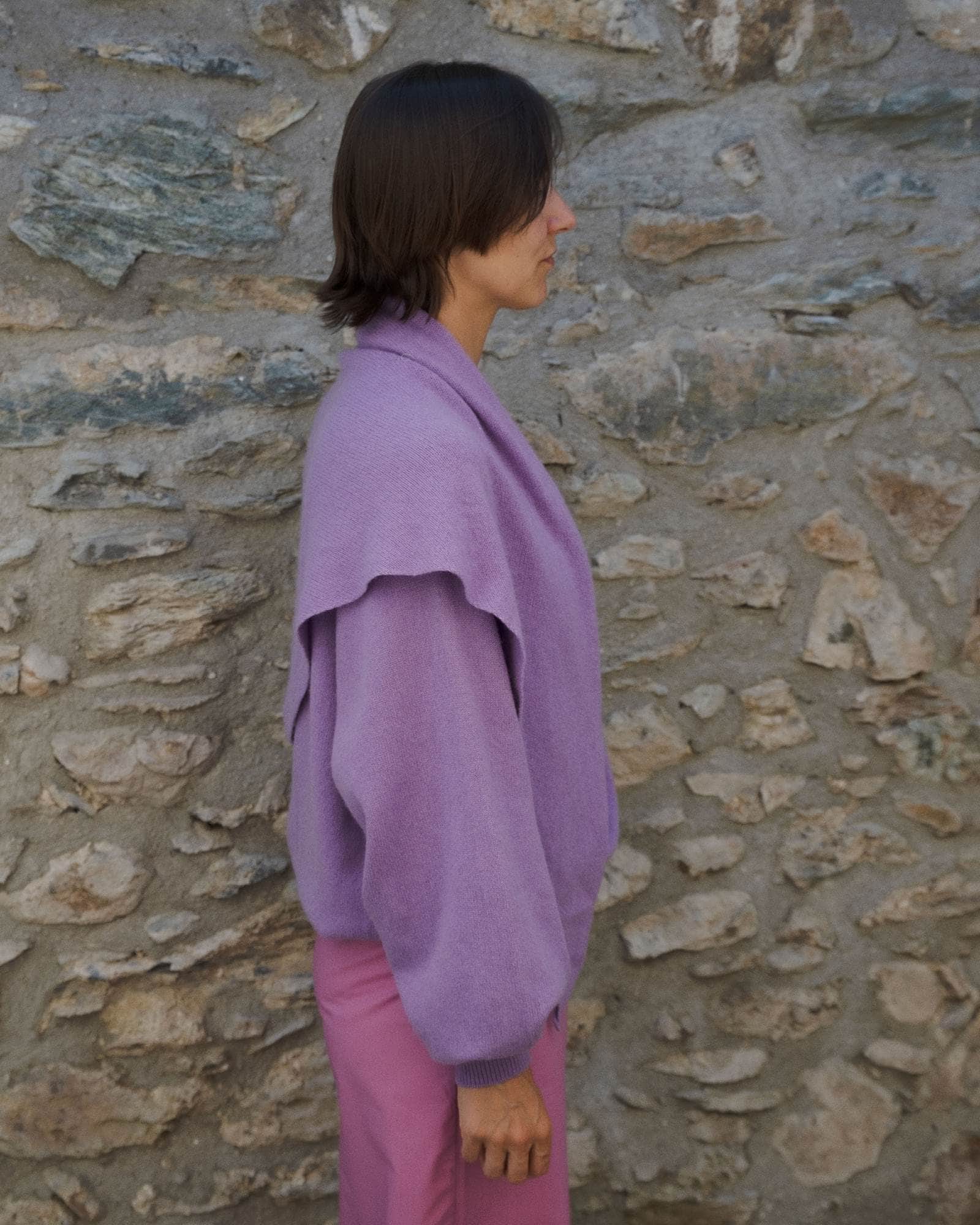 BASERANGE Scarves LILAC / ONE SIZE Trin Scarf