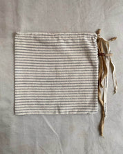 BASERANGE Bathroom BLACK STRIPES 1 / 36x38cm Repair - Towel Bag