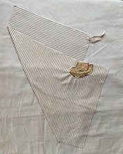 BASERANGE Bathroom BLACK STRIPES / 100x60cm Repair- Shell Towel