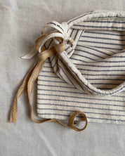 BASERANGE Bathroom BLACK STRIPES 2 / 36x38cm Repair - Towel Bag