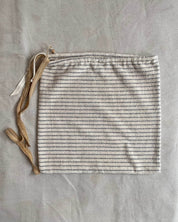 BASERANGE Bathroom BLACK STRIPES 2 / 36x38cm Repair - Towel Bag