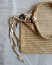 BASERANGE Bathroom BROWN STRIPES / 36x38cm Repair - Towel Bag