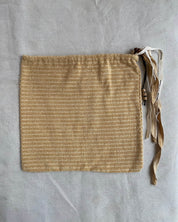 BASERANGE Bathroom BROWN STRIPES / 36x38cm Repair - Towel Bag