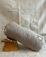 BASERANGE Bedroom UNDYED / 70x37cm Repair - Shell Roll Pillow