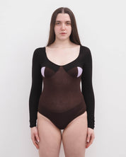 BASERANGE Bodysuits Long Sleeve Body With Bra