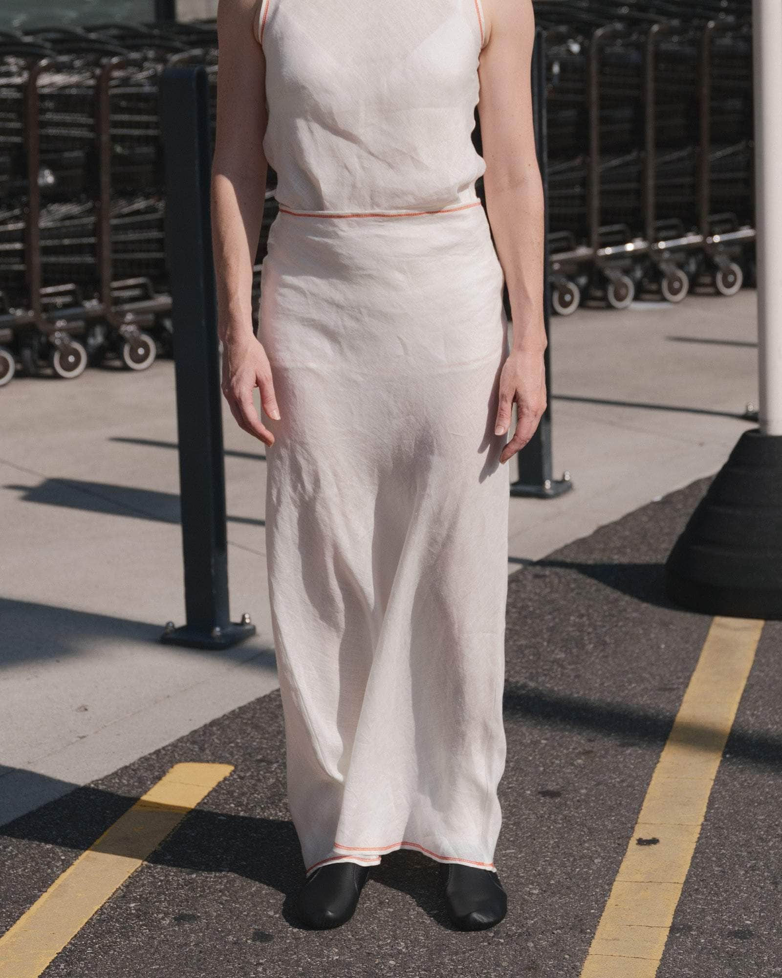 BASERANGE BOTTOMS Dydine Fitted Skirt