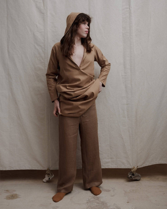 Sustainable Pants in Linen | Baserange