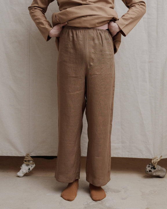 Sustainable Pants in Linen | Baserange