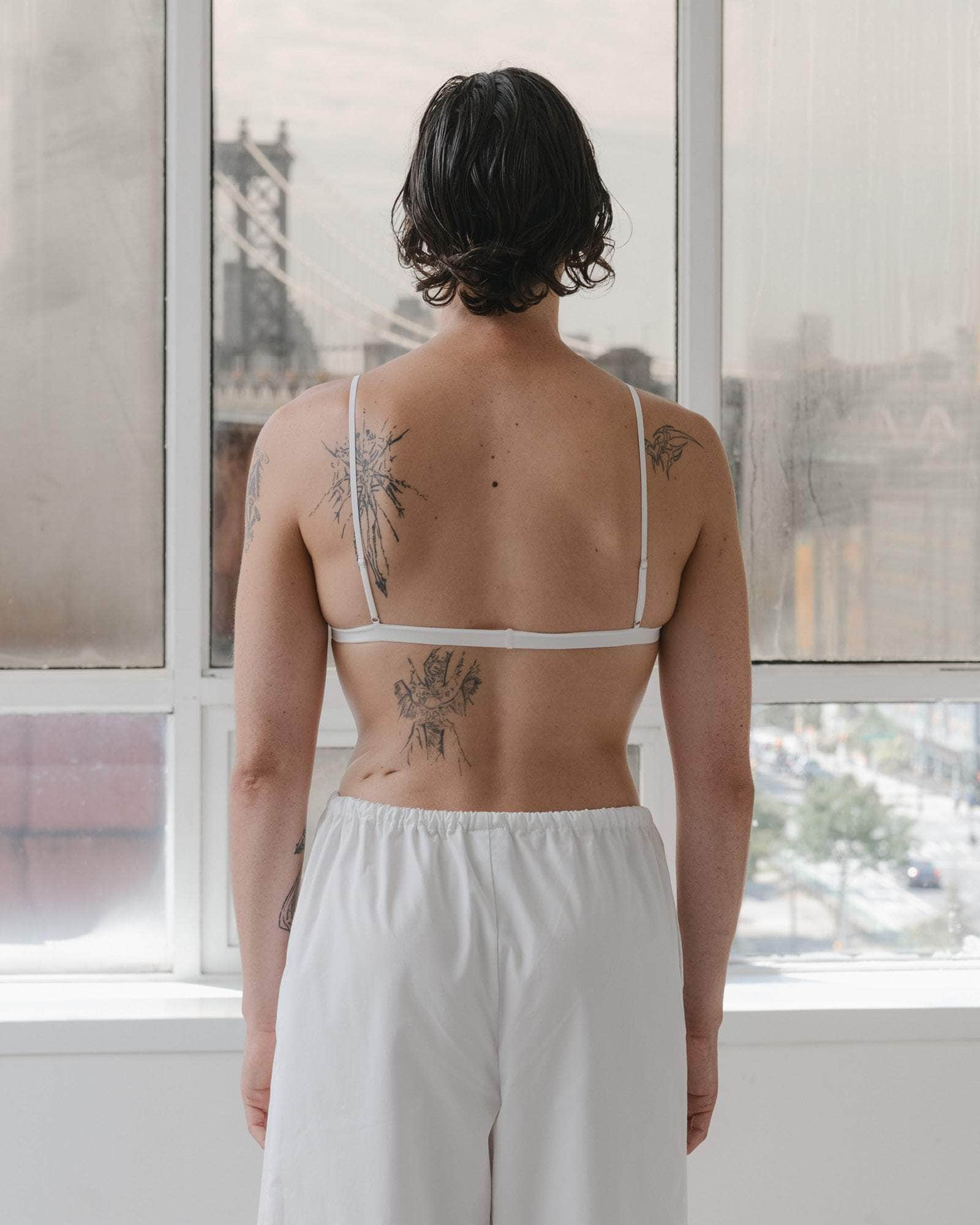 Mississippi ブラジャー in Undyed | バンブーリヨセル | Baserange