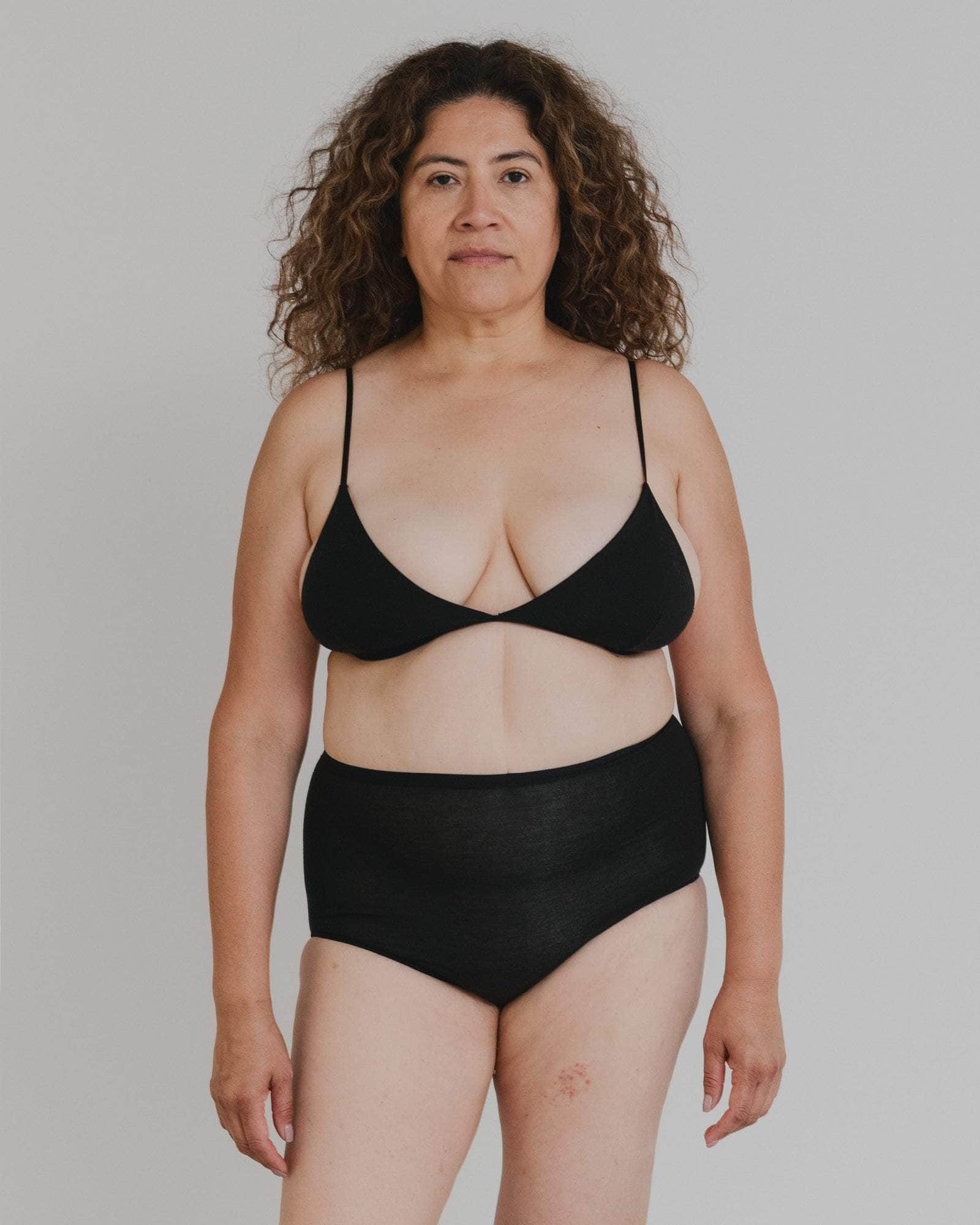 Mississippi Bra in Black | Bamboo lyocell | Baserange