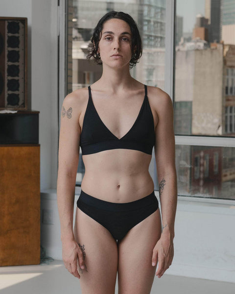 Triangle ブラジャー in Assortment | バンブー・lyocell | ja | Baserange