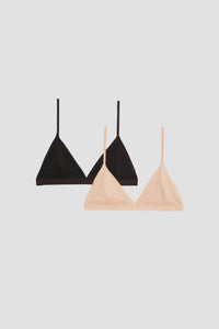 2er-Pack Mississippi BH (Schwarz / Haptic) - XS