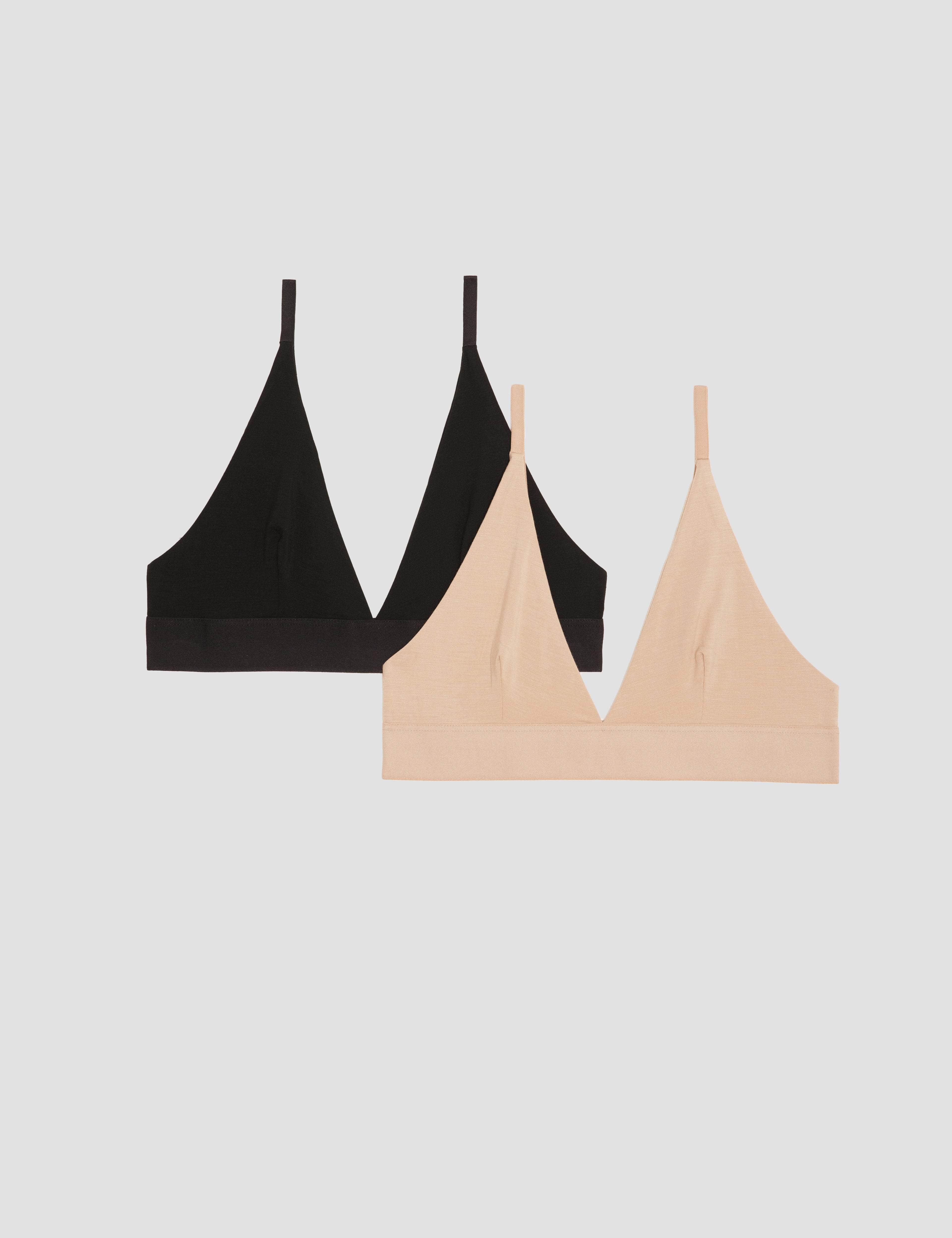 Baserange Bras Pack - 2 Triangle Bra