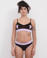 Soutiens-Gorge Soft - BLACK / TACTILE / ONE PURPLE / XS