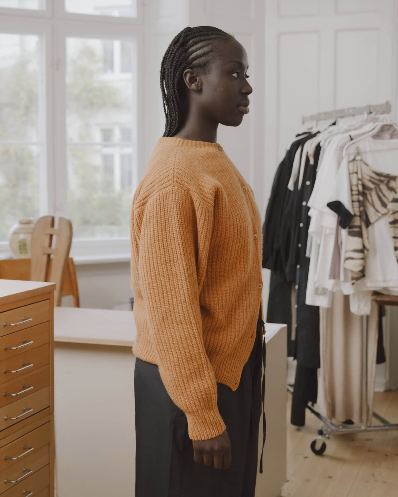 BASERANGE Cardigans Mea Cardigan