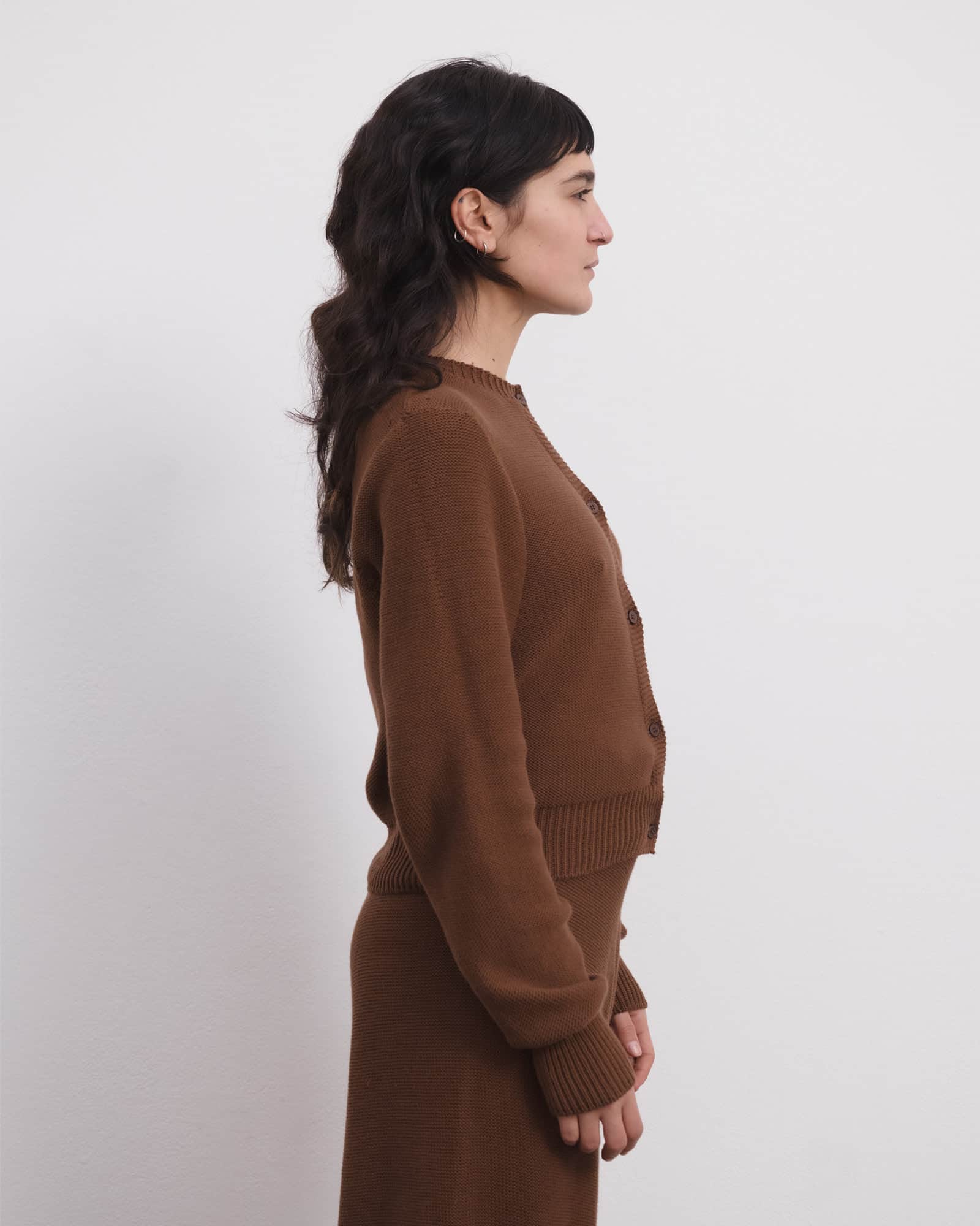 BASERANGE Cardigans Tier Cardigan