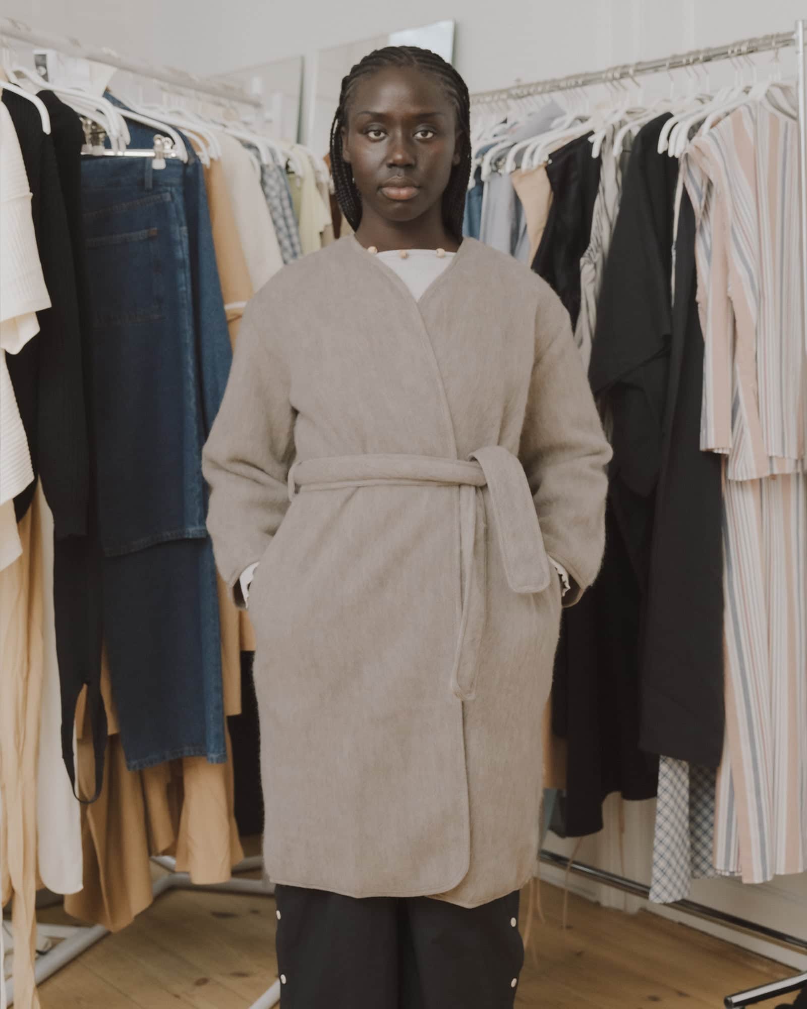 BASERANGE Coats Capas Coat