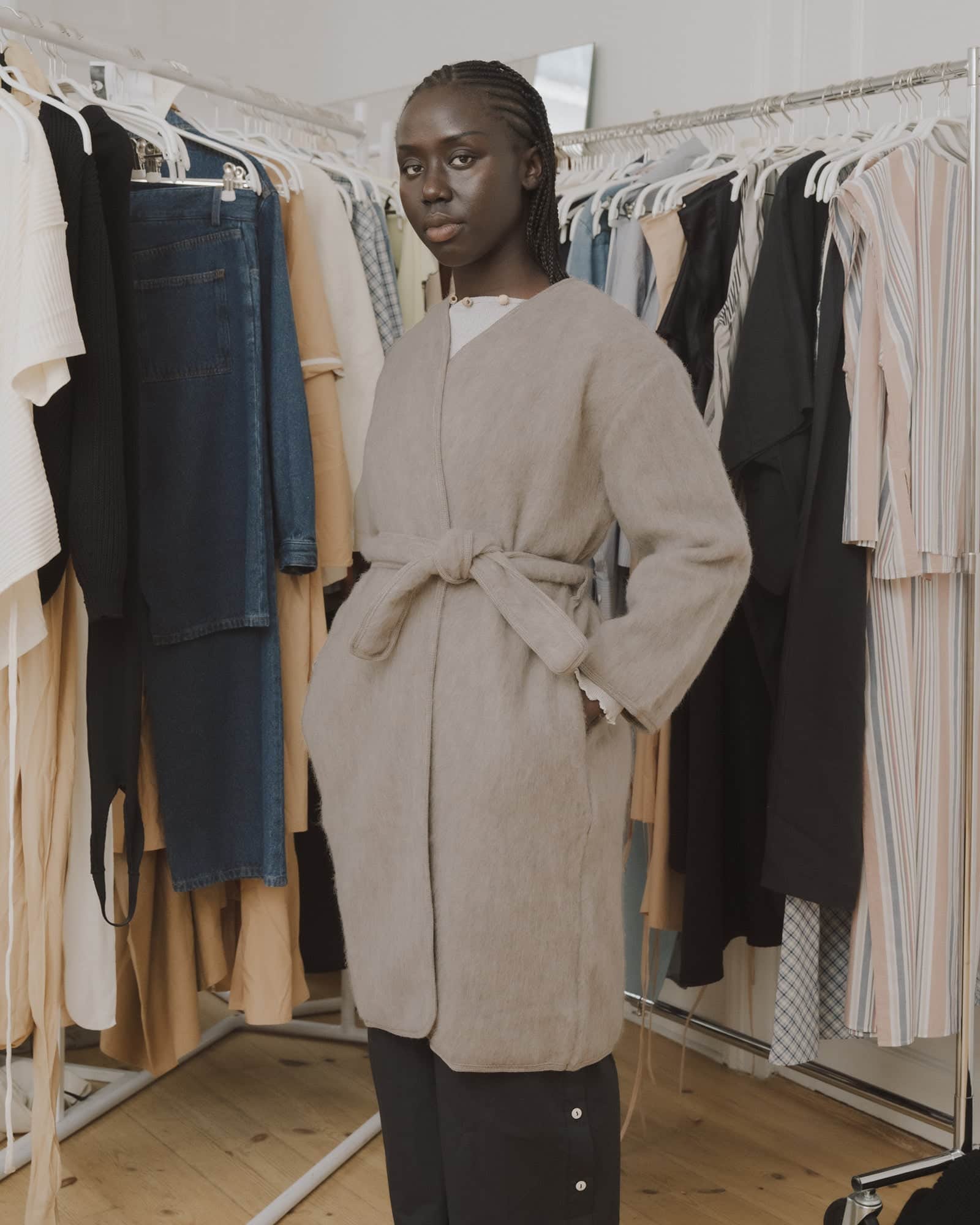 BASERANGE Coats Capas Coat