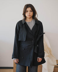 Clavo Coat - BLACK / XXS