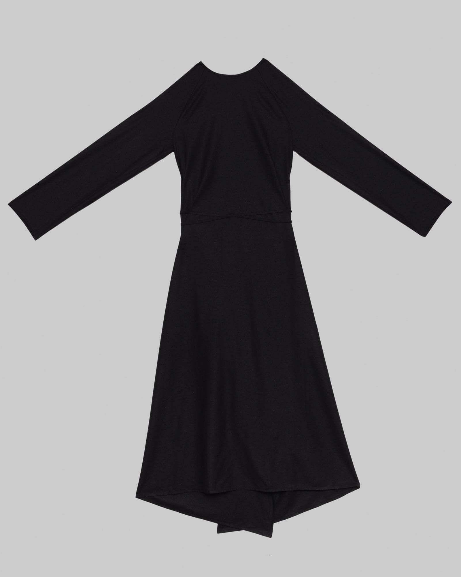 baserange silk dress Kin Dress in Black | Baserange