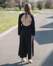 BASERANGE Dress Long Sleeve Apron Dress