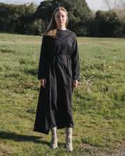 BASERANGE Dress Long Sleeve Apron Dress