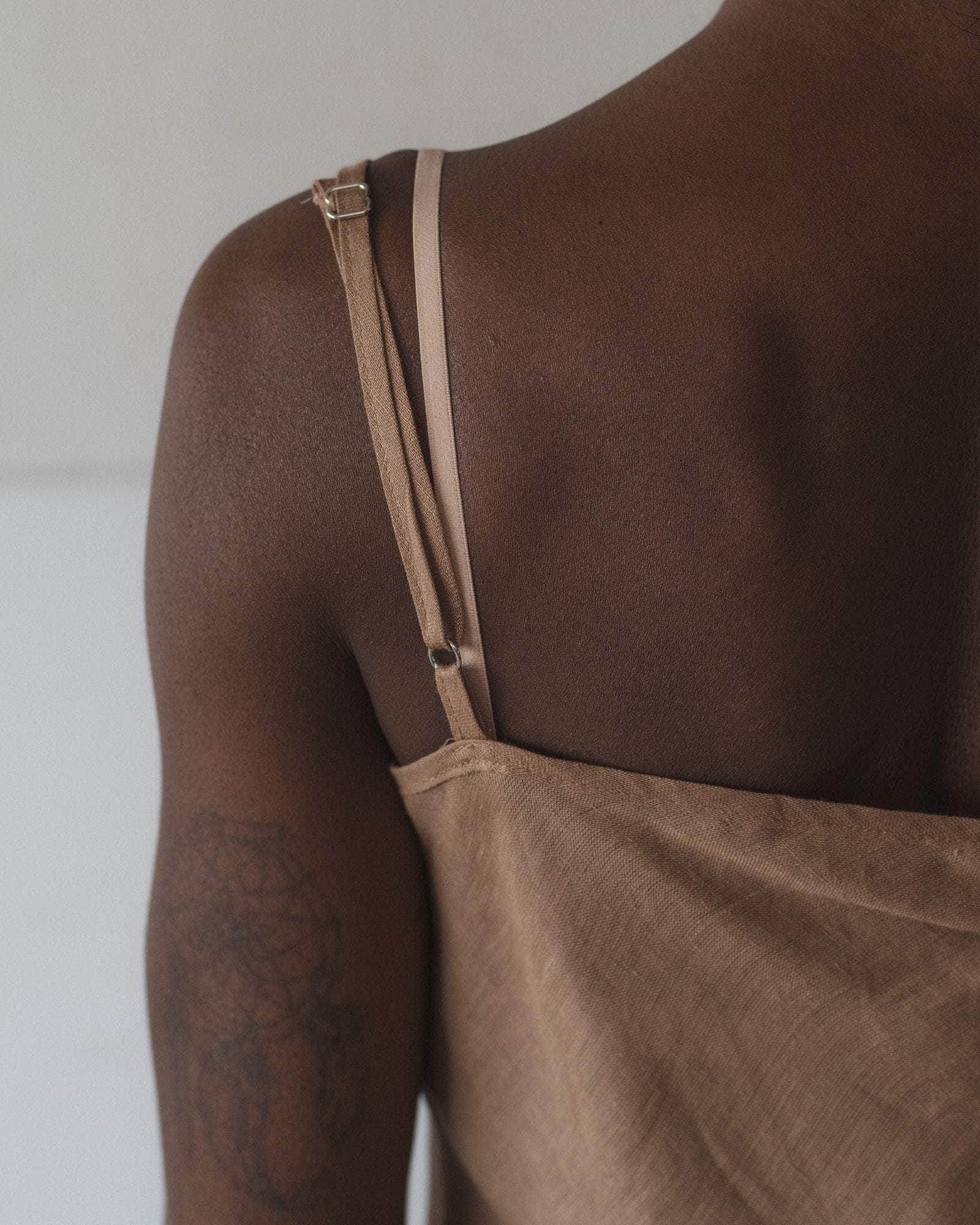 Dydine Dress in Ocular | Fine linen | Baserange