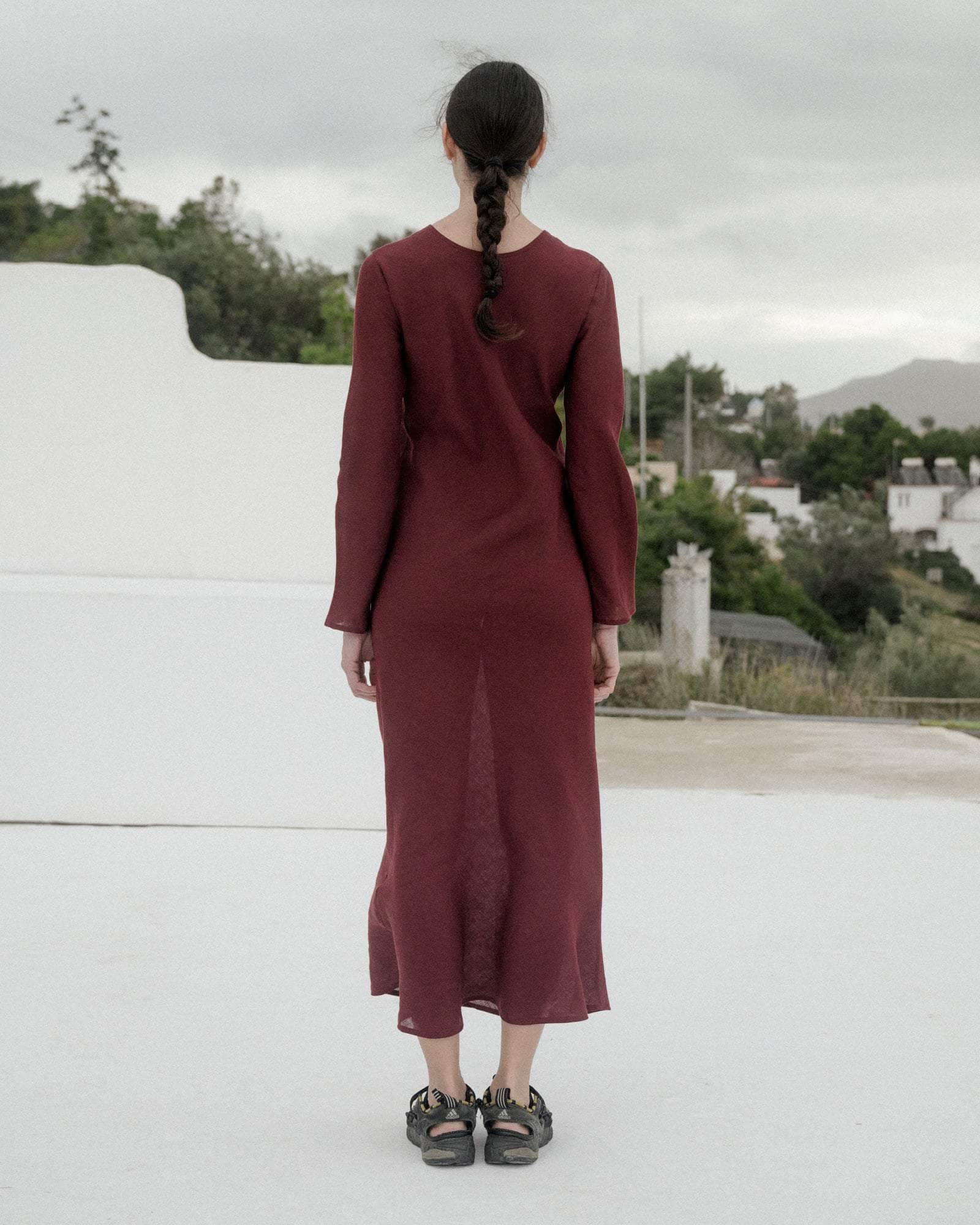 BASERANGE Dresses Dydine Longsleeve Dress