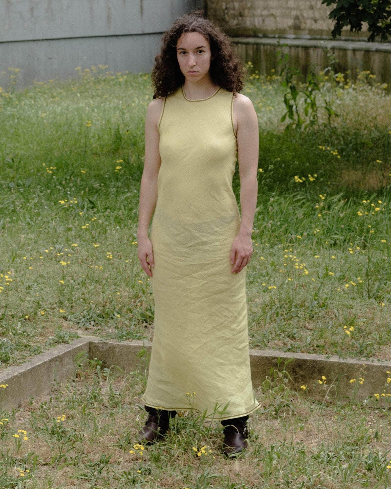 Dydine Tank Dress in Assortment | Linen | en | Baserange