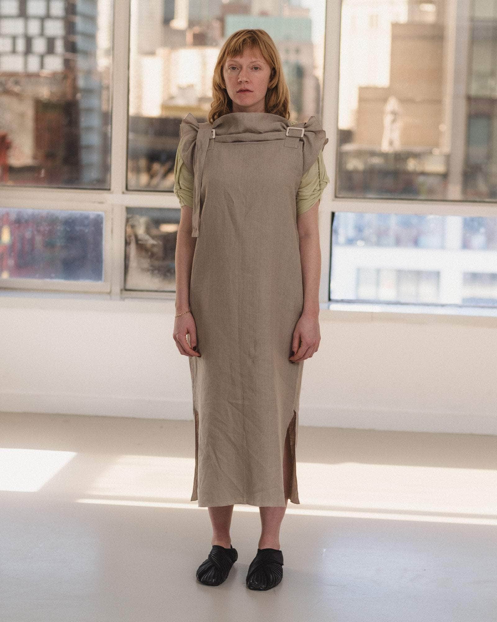 frame dresses Frame The Linen Day Dress | White