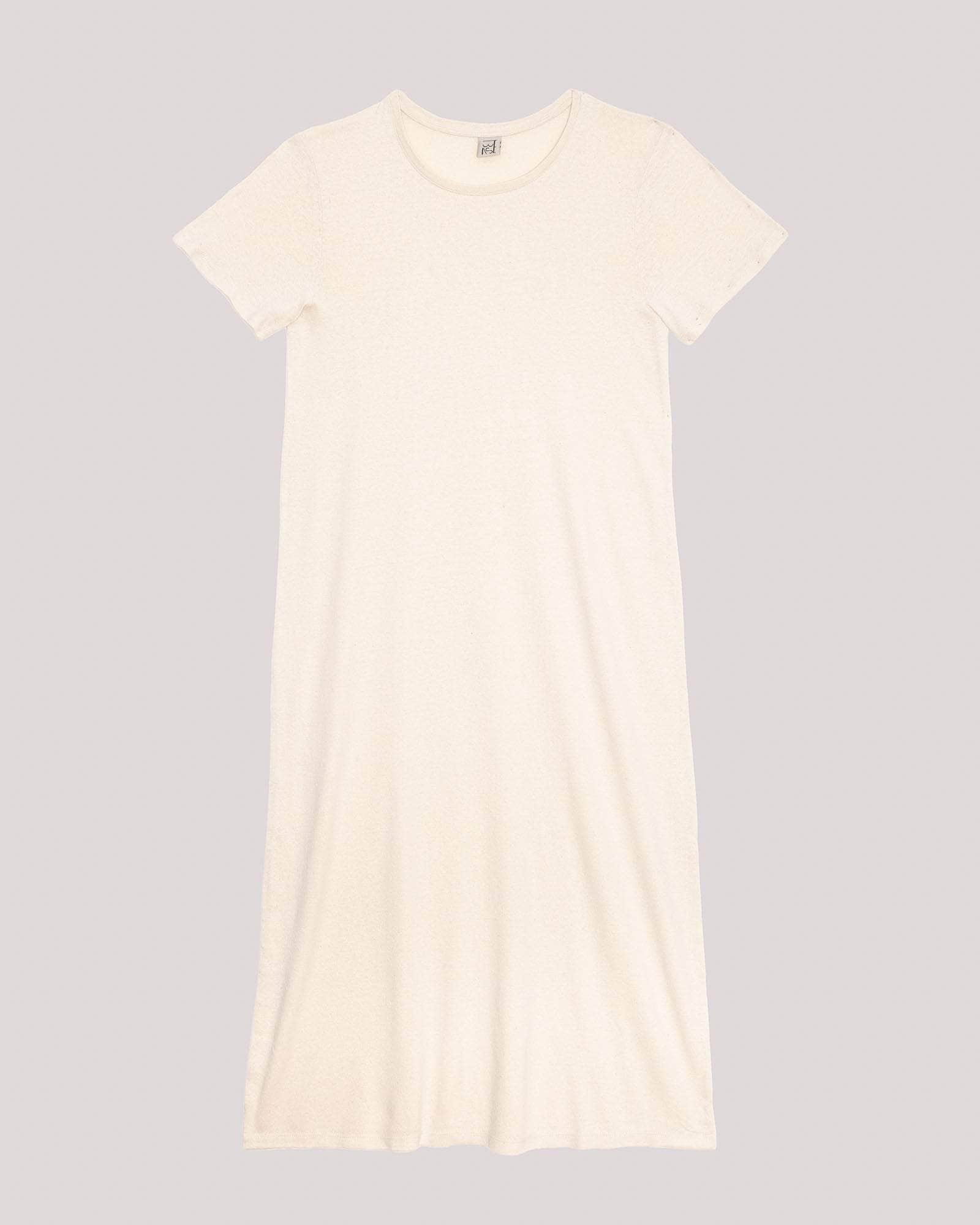 Silk Tee Shirt Dress in Assortment Wild silk jersey en Baserange