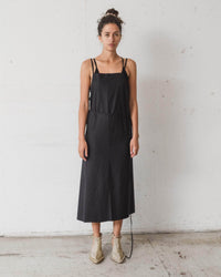 Yumi Apron Kleid - BLACK / XS