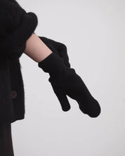BASERANGE Gloves BLACK / ONE SIZE Enso Mittens
