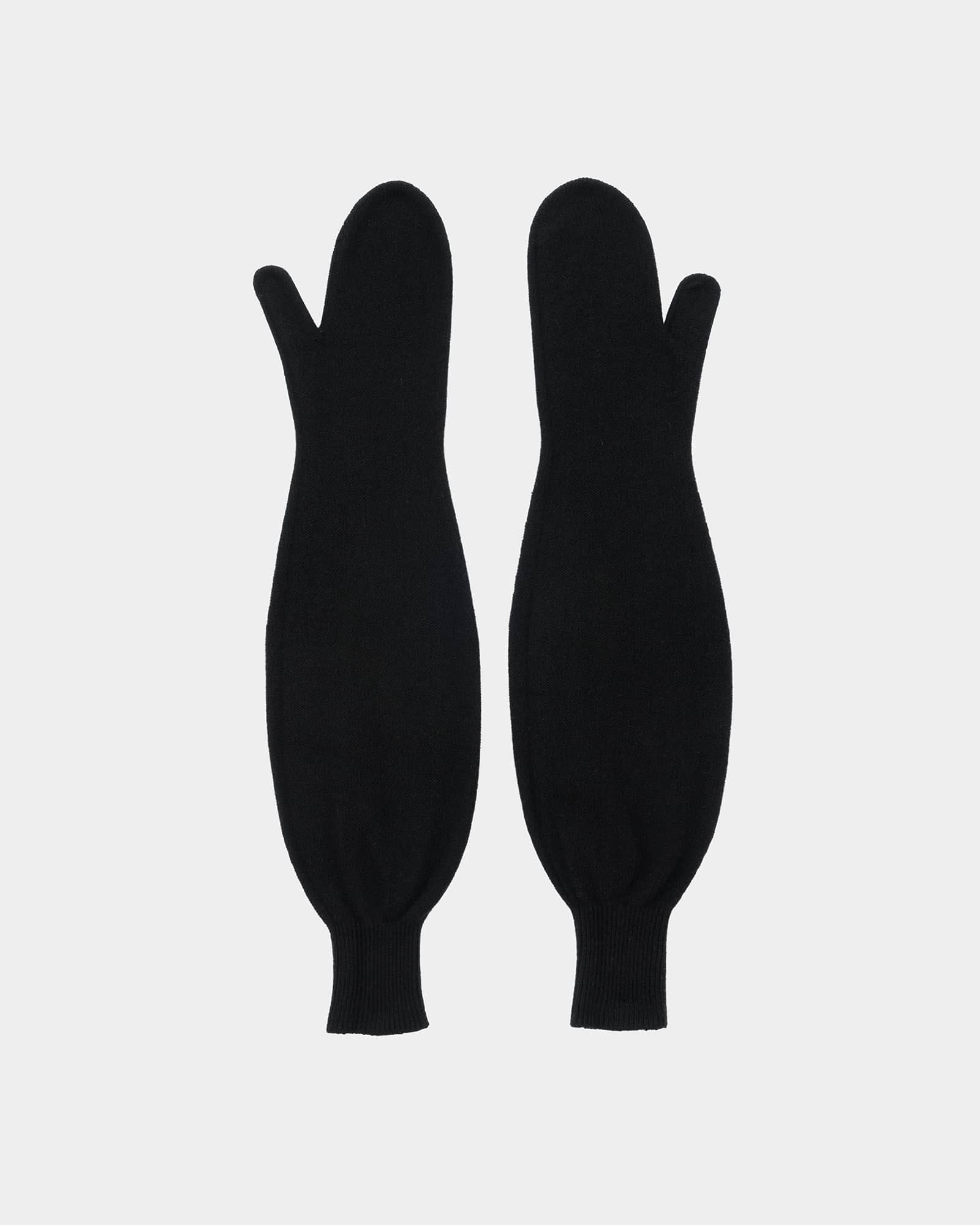 BASERANGE Gloves BLACK / ONE SIZE Long Enso Mittens