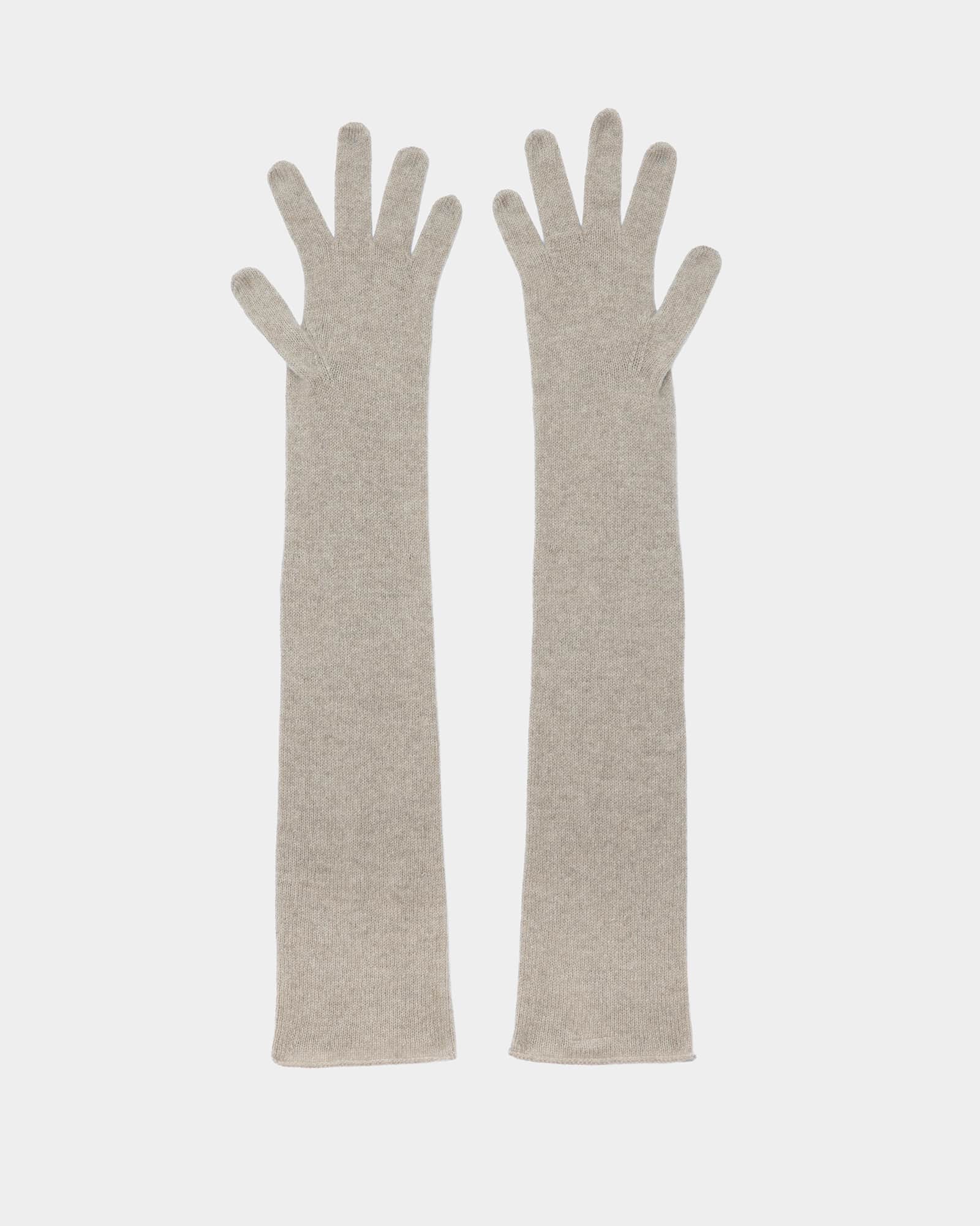 BASERANGE Gloves CAMEL / ONE SIZE Whit Gloves