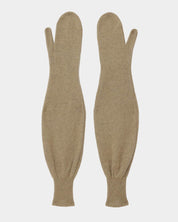 BASERANGE Gloves ROVERE BROWN / ONE SIZE Long Enso Mittens