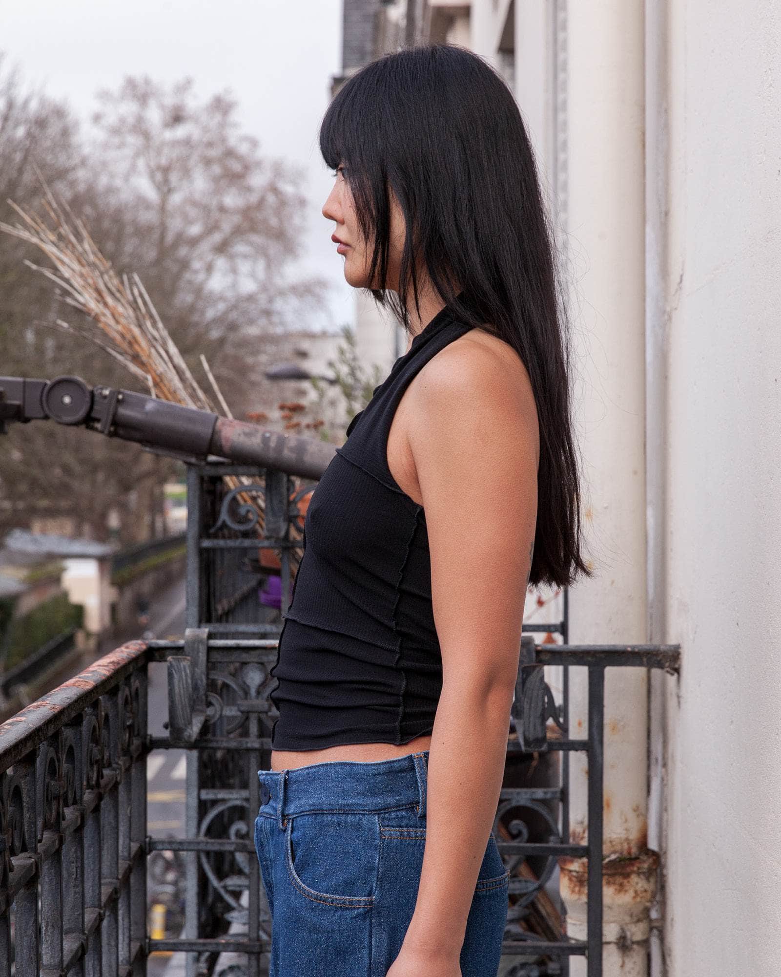 BASERANGE Halter Tops Cinder Halter Top