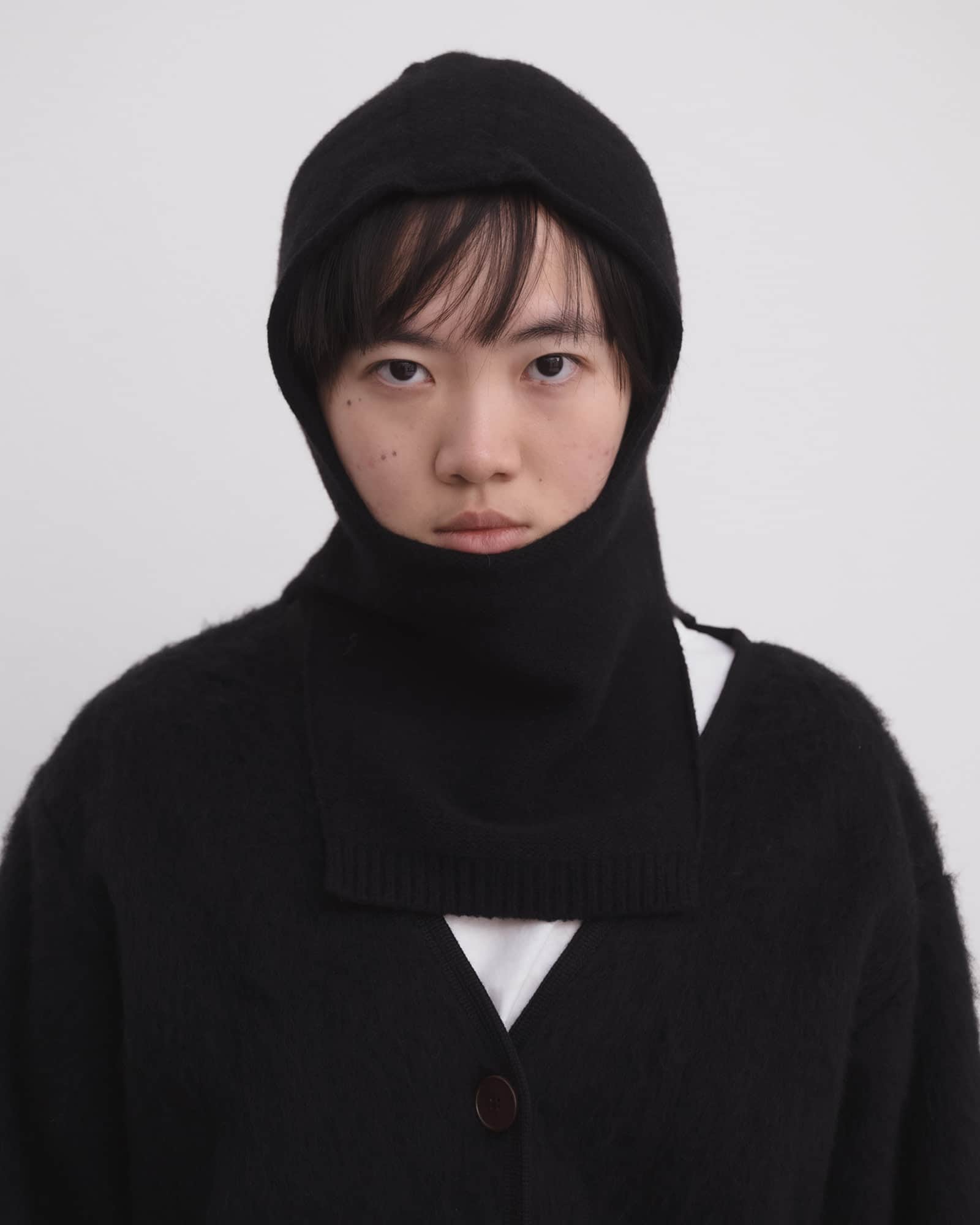 BASERANGE Hood BLACK / ONE SIZE Anorak Hood