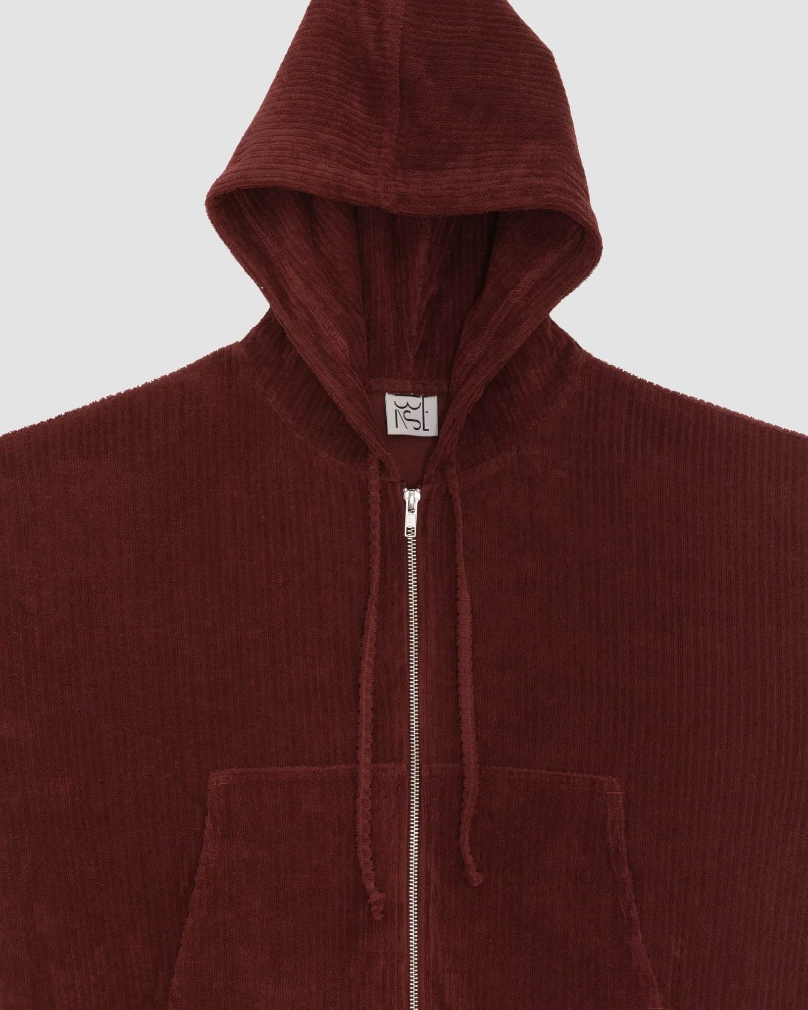 BASERANGE Hoodies Ran Zipped Hoodie