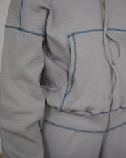 BASERANGE Hoodies Way Zipped Hoodie