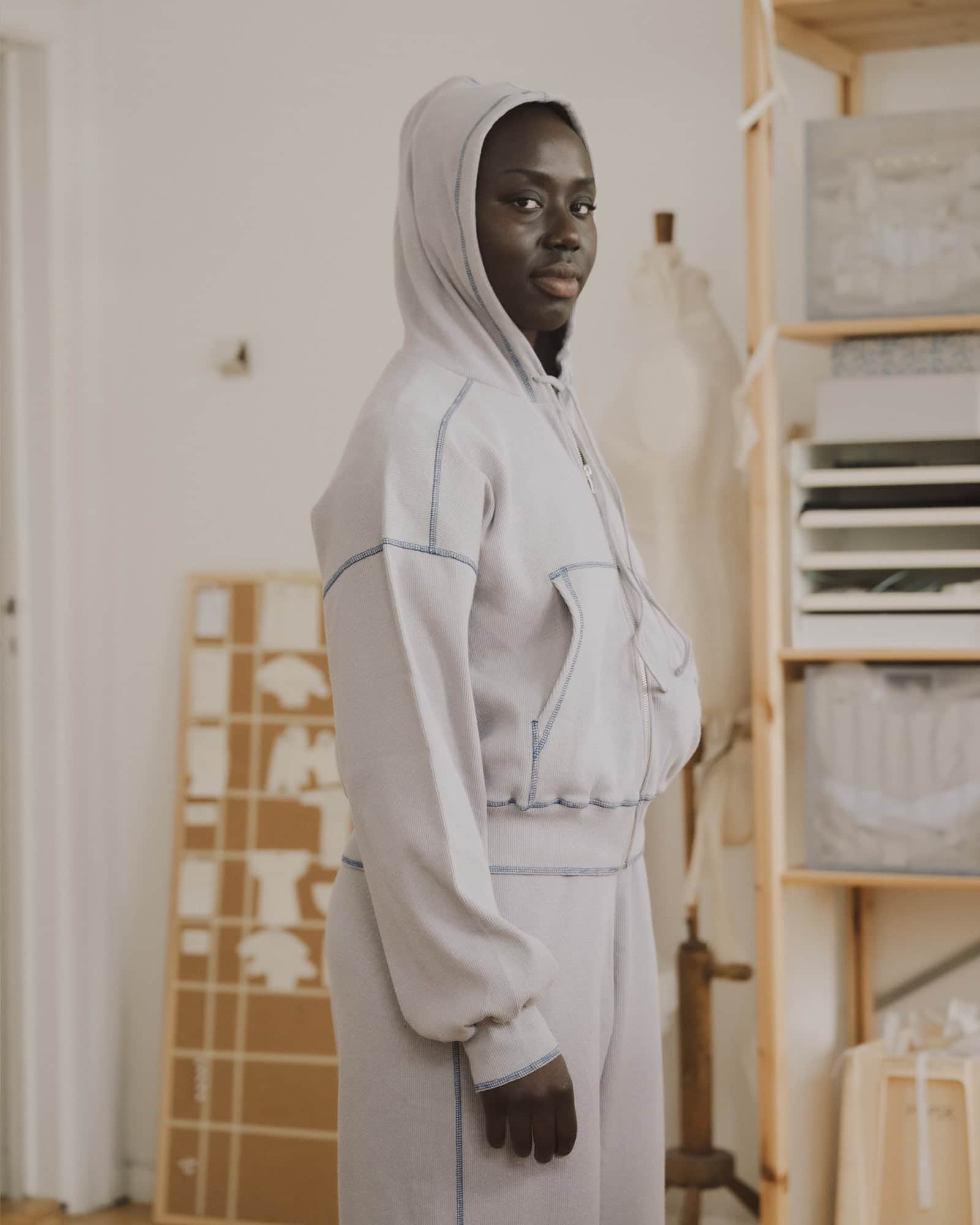 BASERANGE Hoodies Way Zipped Hoodie