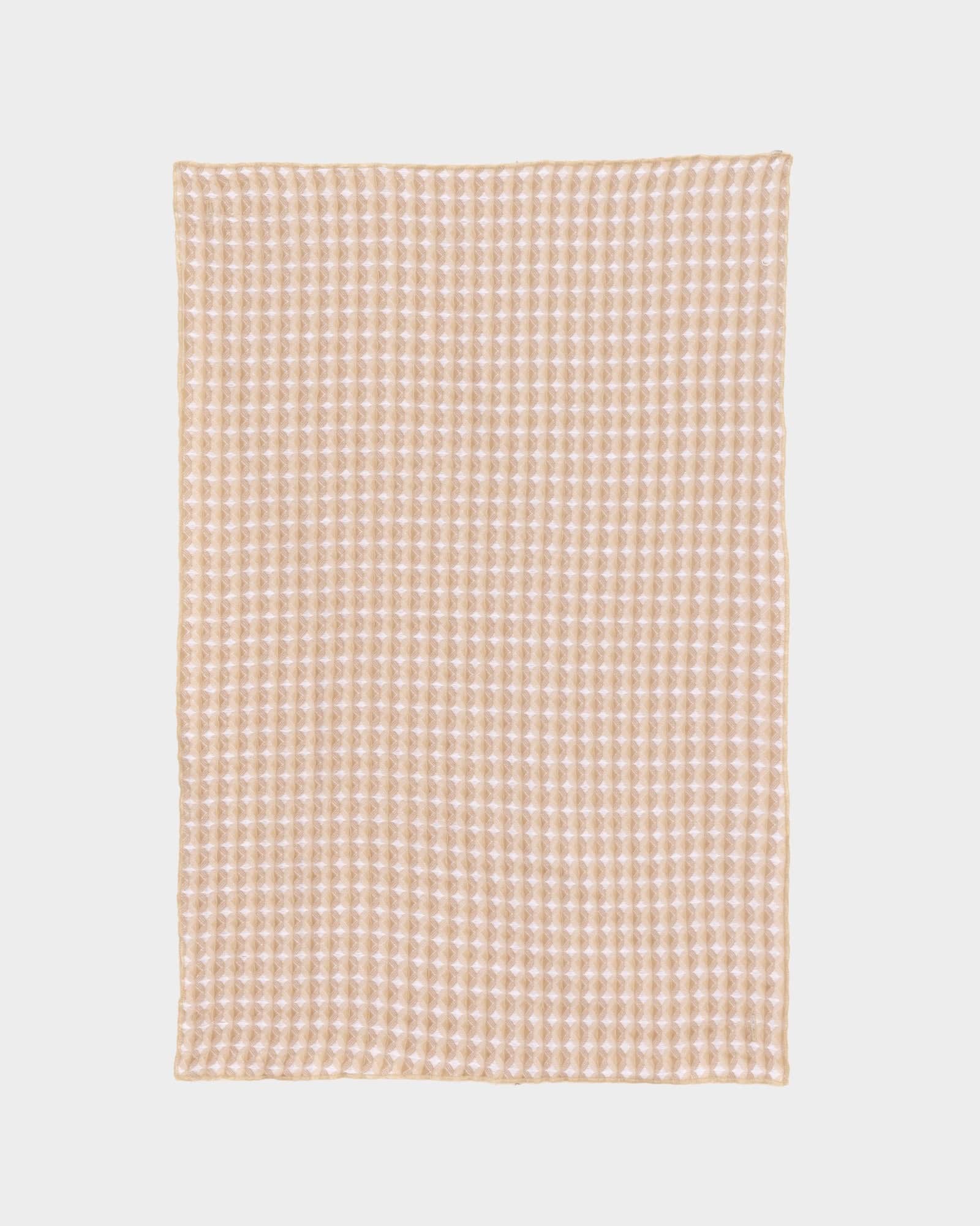 BASERANGE Kitchen BROOM BROWN / 50x72cm Waffle Kitchen Towel
