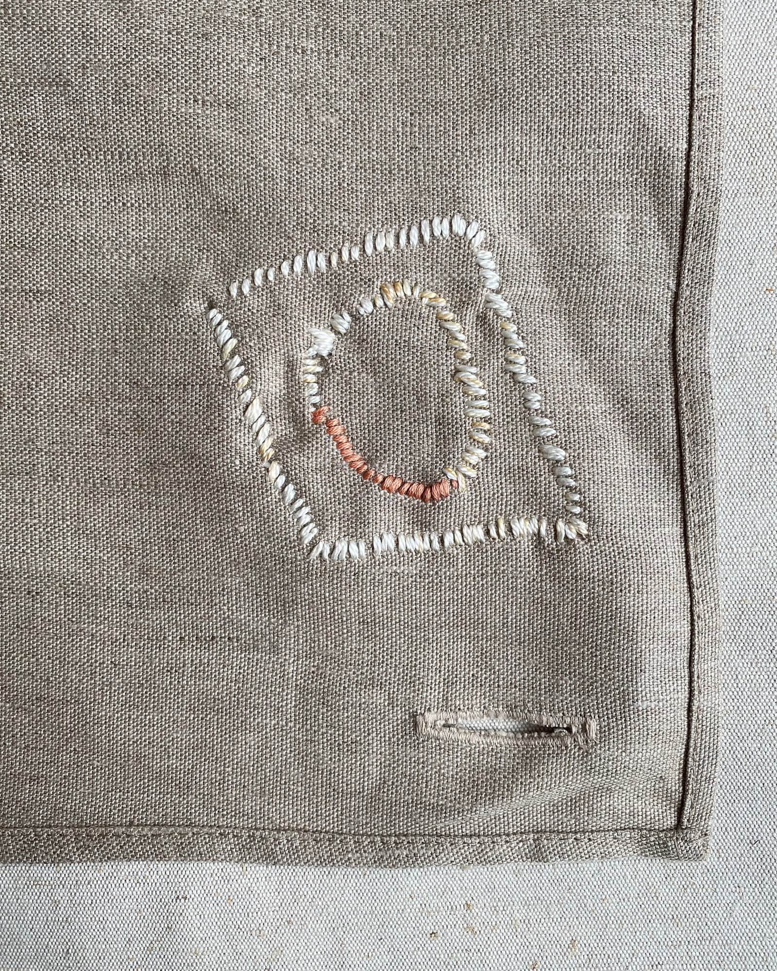 BASERANGE Kitchen UNDYED 1 / 40x40cm Repair - Square Tea Towel