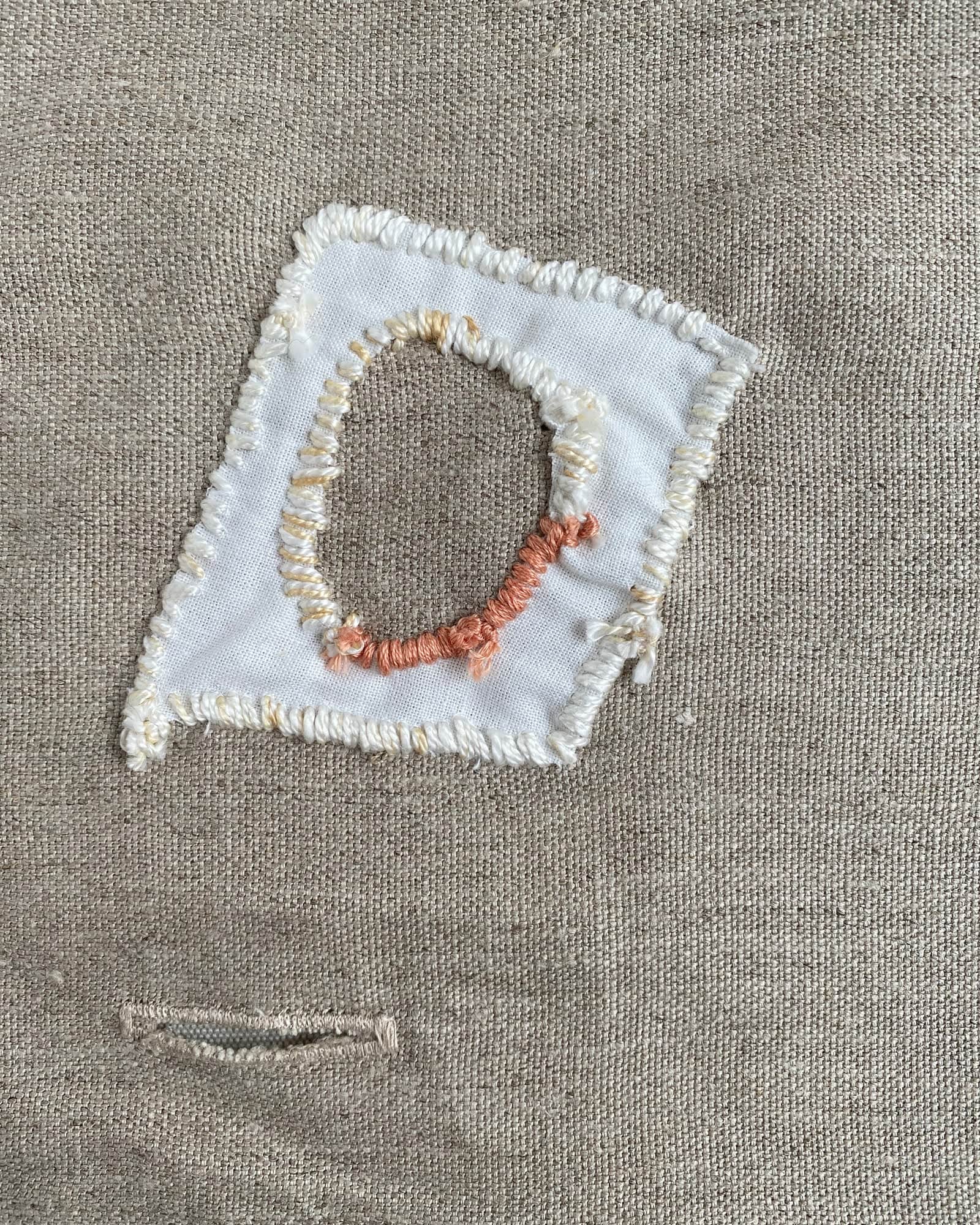 BASERANGE Kitchen UNDYED 1 / 40x40cm Repair - Square Tea Towel