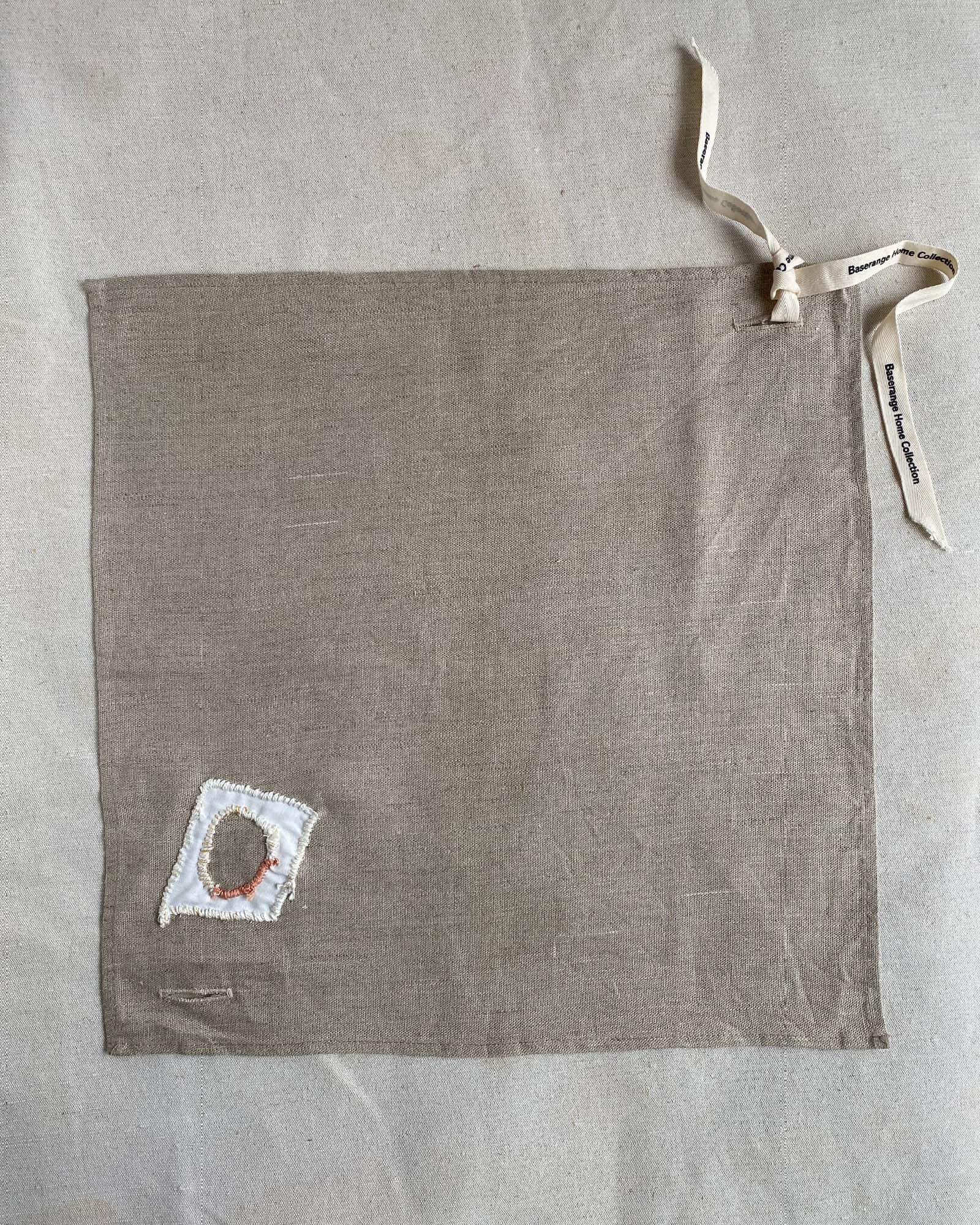 BASERANGE Kitchen UNDYED 1 / 40x40cm Repair - Square Tea Towel